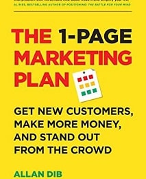 The 1-page Marketing Plan